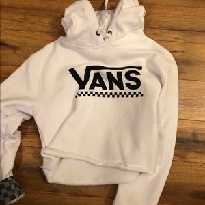 Vans cropped hoodie